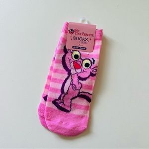 Baby pink panther socks / just in from Japan